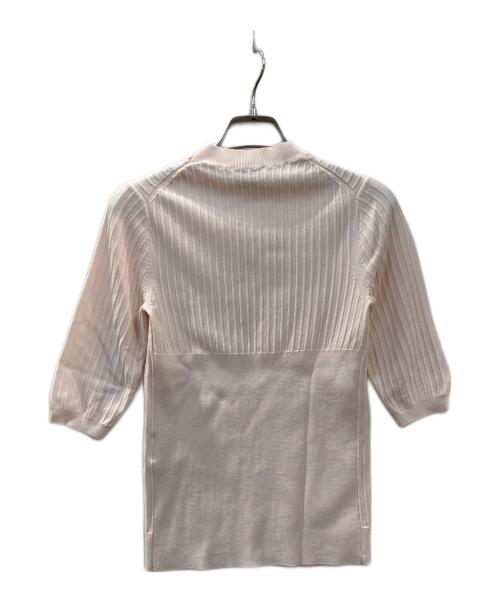 Acne studios（アクネ ストゥディオス）ACNE STUDIOS (アクネ ストゥディオス) IZA RIB サマーリブニット ピンク サイズ:XSの古着・服飾アイテム