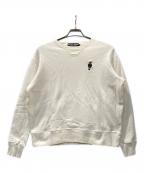 Ralph Lauren POLO GOLFラルフローレンポロゴルフ）の古着「ポロベア刺繍クルーネックスウェット」｜ホワイト