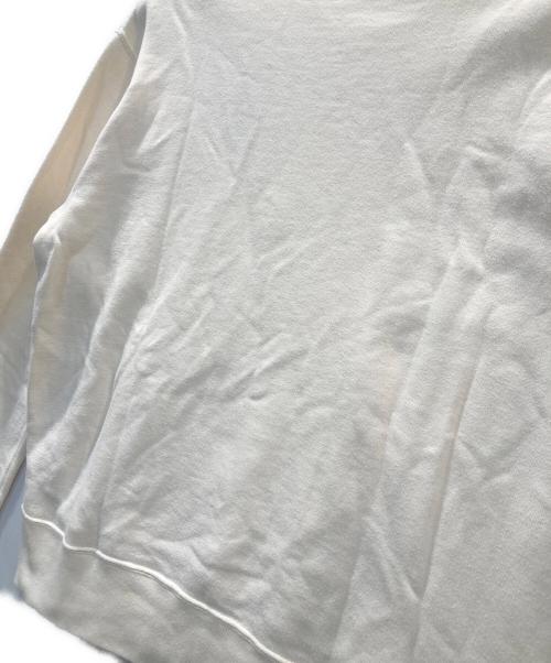 Ralph Lauren POLO GOLF（ラルフローレンポロゴルフ）Ralph Lauren POLO GOLF (ラルフローレンポロゴルフ) ポロベア刺繍クルーネックスウェット ホワイト サイズ:Mの古着・服飾アイテム