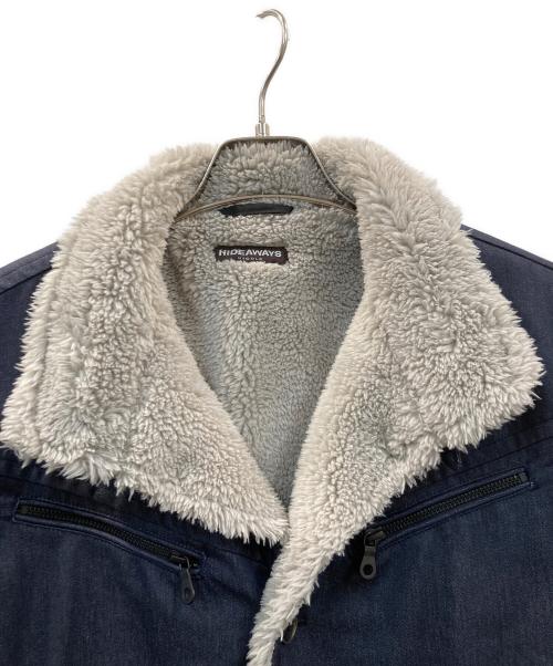 HIDE AWAYS NICOLE（ハイダウェイ二コル）HIDE AWAYS NICOLE (ハイダウェイ二コル) ジャケット インディゴ サイズ:46の古着・服飾アイテム