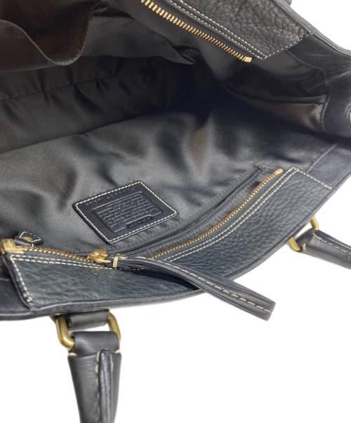 COACH（コーチ）COACH (コーチ) レザーバッグ ブラックの古着・服飾アイテム