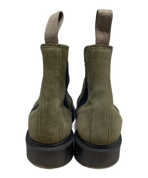 Dr.Martens（ドクターマーチン）Dr.Martens (ドクターマーチン) チェルシーブーツ グリーン サイズ:UK5の古着・服飾アイテム