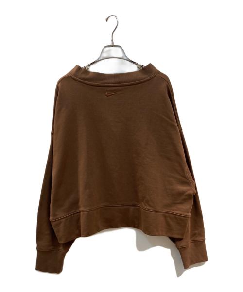NIKE（ナイキ）NIKE (ナイキ) オーバーサイズド カーディガン ブラウン サイズ:Sの古着・服飾アイテム