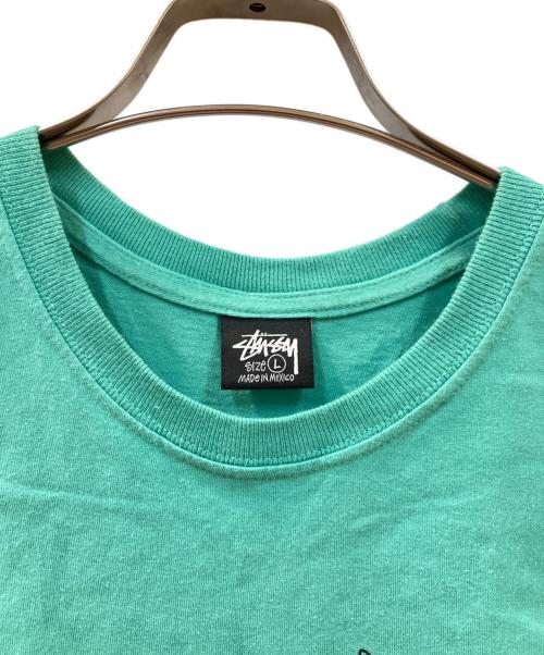 stussy（ステューシー）stussy (ステューシー) Tシャツ 黄緑 サイズ:Lの古着・服飾アイテム