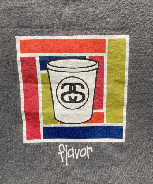 stussy（ステューシー）stussy (ステューシー) flavortシャツ グレー サイズ:XLの古着・服飾アイテム