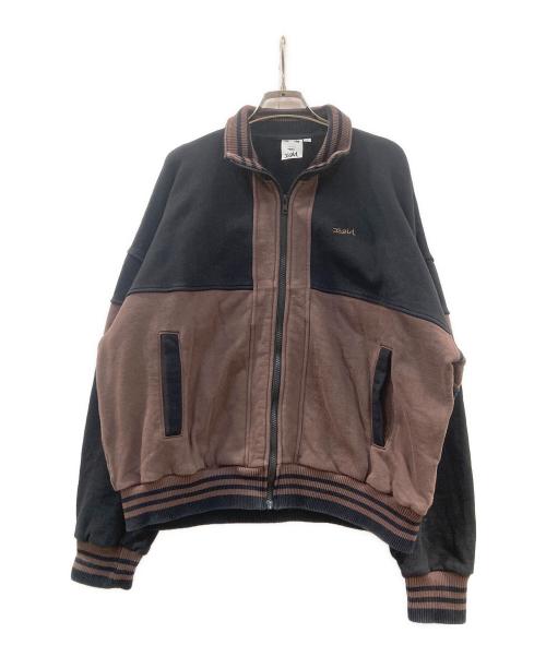 X-GIRL（エックスガール）X-girl (エックスガール) ジップジャケット ブラウン サイズ:Mの古着・服飾アイテム