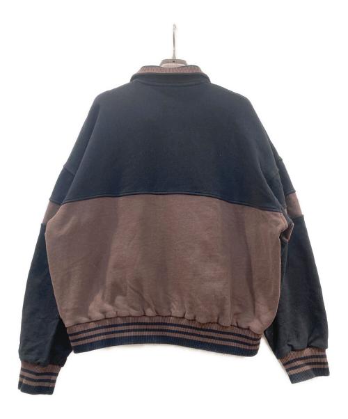 X-GIRL（エックスガール）X-girl (エックスガール) ジップジャケット ブラウン サイズ:Mの古着・服飾アイテム