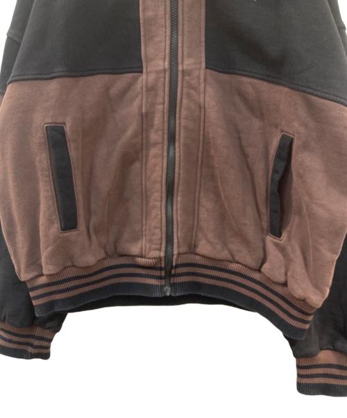 X-GIRL（エックスガール）X-girl (エックスガール) ジップジャケット ブラウン サイズ:Mの古着・服飾アイテム