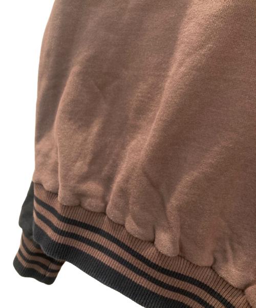 X-GIRL（エックスガール）X-girl (エックスガール) ジップジャケット ブラウン サイズ:Mの古着・服飾アイテム