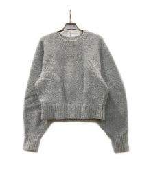 MACPHEE（マカフィー）の古着「ルレックスウール混 ショートプルオーバー」｜グレー