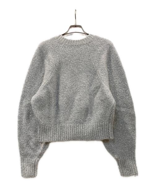 MACPHEE（マカフィー）MACPHEE (マカフィー) ルレックスウール混 ショートプルオーバー グレー サイズ:Sの古着・服飾アイテム