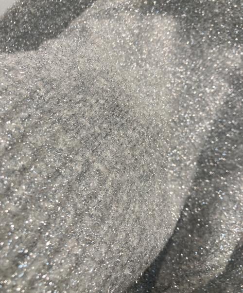 MACPHEE（マカフィー）MACPHEE (マカフィー) ルレックスウール混 ショートプルオーバー グレー サイズ:Sの古着・服飾アイテム