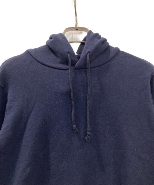 LOOPWHEELER（ループウィラー）LOOPWHEELER (ループウィラー) LOWERCASE (ロウワーケース) パーカー ネイビー サイズ:Mの古着・服飾アイテム