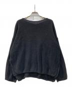 GALLARDA GALANTEガリャルダガランテ）の古着「コットンリネンニット」｜ブラック