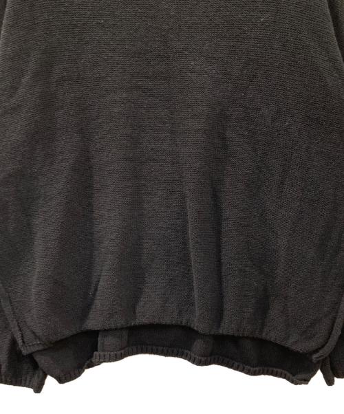 GALLARDA GALANTE（ガリャルダガランテ）GALLARDA GALANTE (ガリャルダガランテ) コットンリネンニット ブラック サイズ:FREEの古着・服飾アイテム