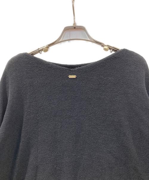 GALLARDA GALANTE（ガリャルダガランテ）GALLARDA GALANTE (ガリャルダガランテ) コットンリネンニット ブラック サイズ:FREEの古着・服飾アイテム