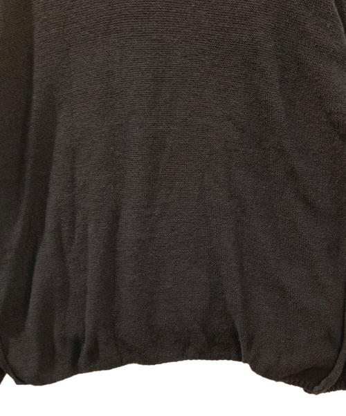 GALLARDA GALANTE（ガリャルダガランテ）GALLARDA GALANTE (ガリャルダガランテ) コットンリネンニット ブラック サイズ:FREEの古着・服飾アイテム