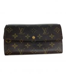 LOUIS VUITTON（ルイ ヴィトン）の古着「長財布」｜ブラウン