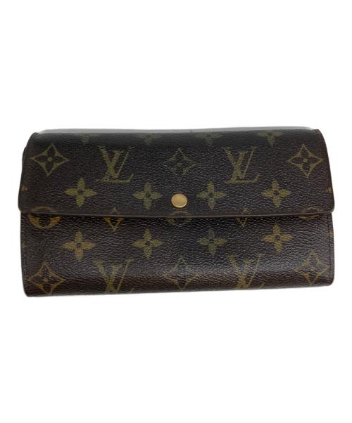 LOUIS VUITTON（ルイ ヴィトン）LOUIS VUITTON (ルイ ヴィトン) 長財布 ブラウンの古着・服飾アイテム