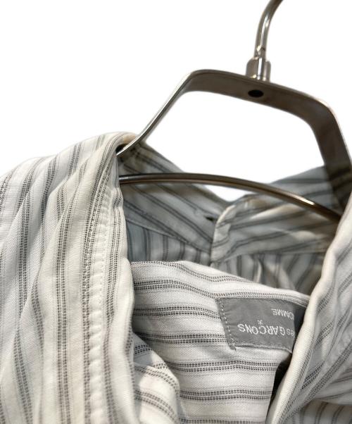 COMME des GARCONS HOMME（コムデギャルソン オム）COMME des GARCONS HOMME (コムデギャルソン オム) ストライプシャツ グレー サイズ:-の古着・服飾アイテム