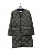 TAIONタイオン）の古着「キルティングダウンコート」｜グレー