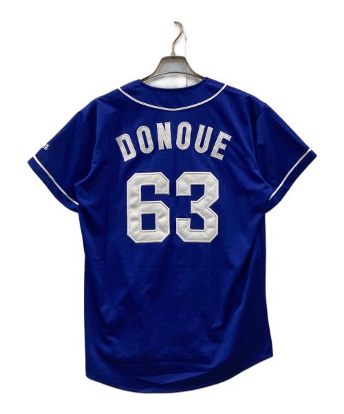 MIZUNO（ミズノ）MIZUNO (ミズノ) #63 堂上 直倫 2019シーズン 中日ドラゴンズ ゲームシャツ ブルー サイズ:Mの古着・服飾アイテム