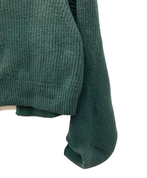TOGA PULLA（トーガ プルラ）TOGA PULLA (トーガ プルラ) タートルネックニット グリーン サイズ:36の古着・服飾アイテム