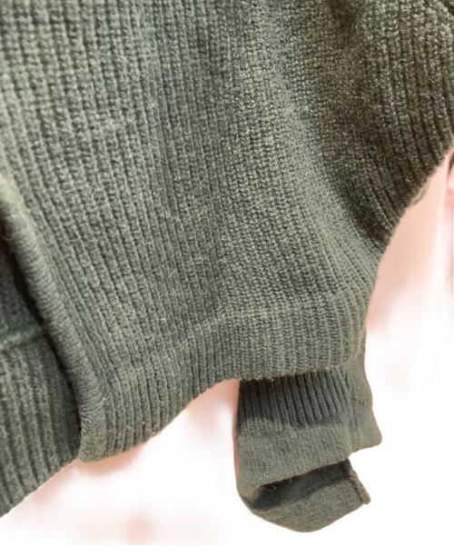 TOGA PULLA（トーガ プルラ）TOGA PULLA (トーガ プルラ) タートルネックニット グリーン サイズ:36の古着・服飾アイテム