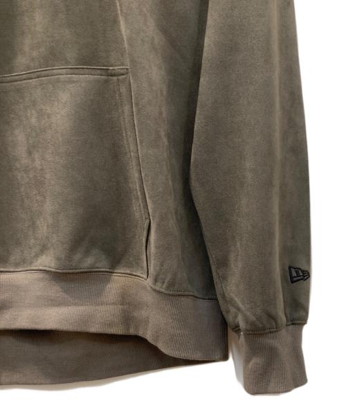 New Era（ニューエラ）New Era (ニューエラ) ポリスウェード プルオーバーフーディー グレー サイズ:Lの古着・服飾アイテム