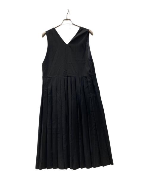 KAGURE（カグレ）kagure (カグレ) プリーツワンピース ブラック サイズ:Freeの古着・服飾アイテム