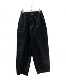 休日と詩（キュウジツトウタ）の古着「バルーンカーゴパンツ」｜ブラック