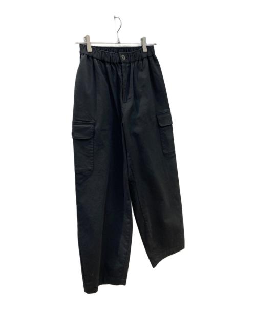 休日と詩（キュウジツトウタ）休日と詩 (キュウジツトウタ) バルーンカーゴパンツ ブラック サイズ:-の古着・服飾アイテム