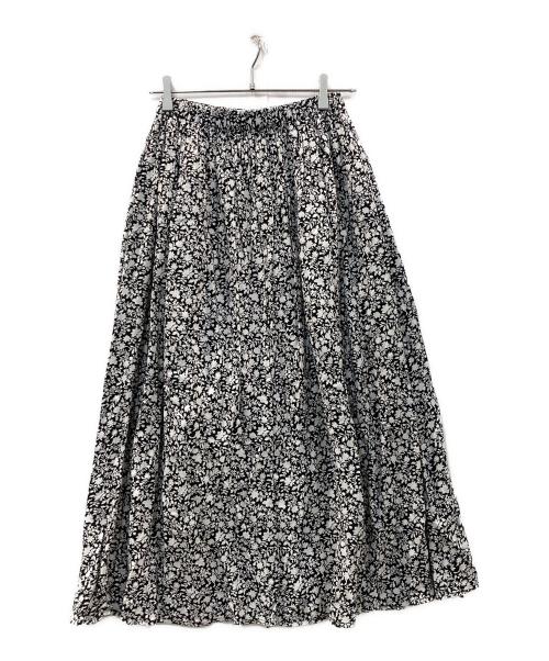 KAGURE（カグレ）kagure (カグレ) モノトーンプリントスカート ブラック サイズ:Free 未使用品の古着・服飾アイテム