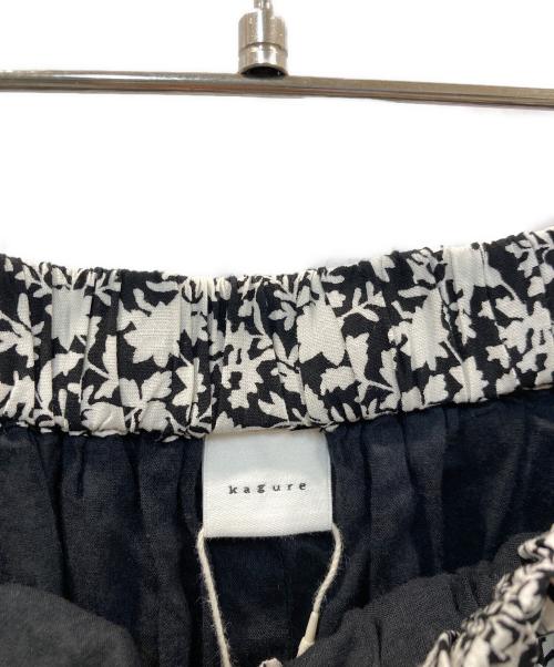 KAGURE（カグレ）kagure (カグレ) モノトーンプリントスカート ブラック サイズ:Free 未使用品の古着・服飾アイテム