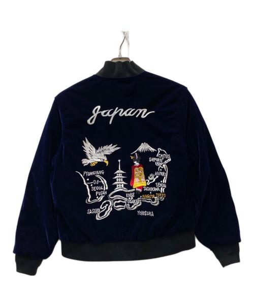 TAION（タイオン）TAION (タイオン) リバーシブルスカジャン ジャパンスペシャル ネイビー サイズ:XSの古着・服飾アイテム