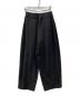 MAISON SPECIAL (メゾンスペシャル) Pintuck Volume Pants ピンタック ボリューム パンツ ブラック サイズ:38：10000円