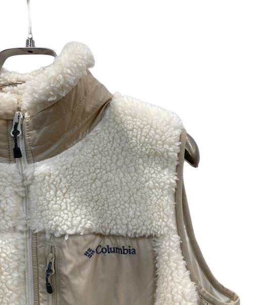 Columbia（コロンビア）Columbia (コロンビア) アーチャーリッジボアベスト アイボリー サイズ:Lの古着・服飾アイテム