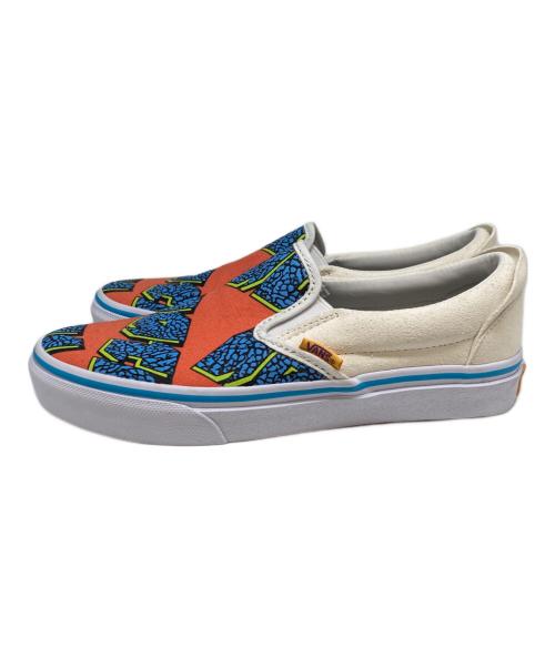 VANS（ヴァンズ）VANS (ヴァンズ) NATAL DESIGN (ネイタルデザイン) スリッポン ブルー サイズ:23.5の古着・服飾アイテム