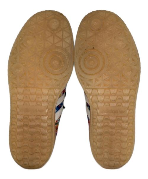 adidas（アディダス）adidas (アディダス) LIBERTY LONDON (リバティ ロンドン) Sambae × Liberty LONDON サンバエ リバティーコラボ グリーン サイズ:23の古着・服飾アイテム