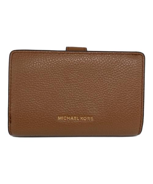 MICHAEL KORS（マイケル・コース）MICHAEL KORS (マイケル・コース) 財布 ブラウンの古着・服飾アイテム