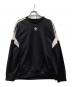 adidas（アディダス）の古着「クラシックス カットライン クルーネックスウェット」｜ブラック