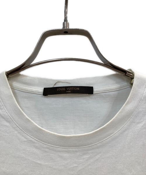 LOUIS VUITTON（ルイ ヴィトン）LOUIS VUITTON (ルイ ヴィトン) LV刺繍ロゴTシャツ ホワイト サイズ:Sの古着・服飾アイテム