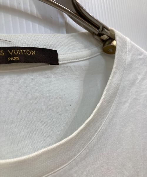 LOUIS VUITTON（ルイ ヴィトン）LOUIS VUITTON (ルイ ヴィトン) LV刺繍ロゴTシャツ ホワイト サイズ:Sの古着・服飾アイテム
