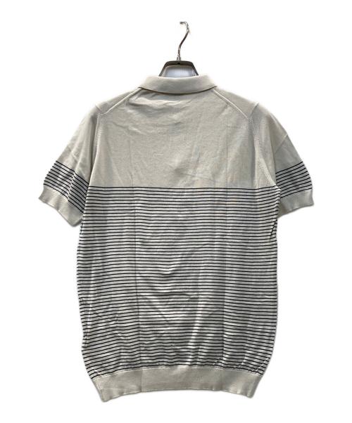 JOHN SMEDLEY（ジョンスメドレー）JOHN SMEDLEY (ジョンスメドレー) ポロシャツ ベージュ サイズ:Sの古着・服飾アイテム