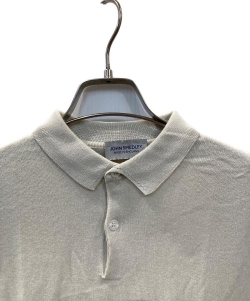 JOHN SMEDLEY（ジョンスメドレー）JOHN SMEDLEY (ジョンスメドレー) ポロシャツ ベージュ サイズ:Sの古着・服飾アイテム