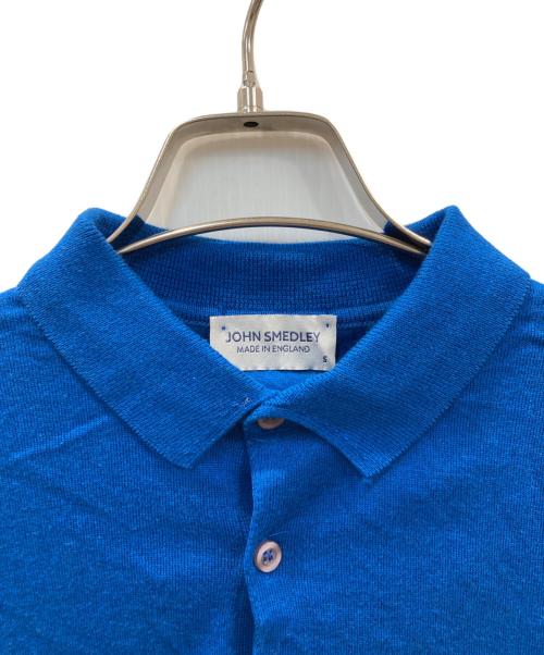 JOHN SMEDLEY（ジョンスメドレー）JOHN SMEDLEY (ジョンスメドレー) ポロシャツ ブルー サイズ:Sの古着・服飾アイテム