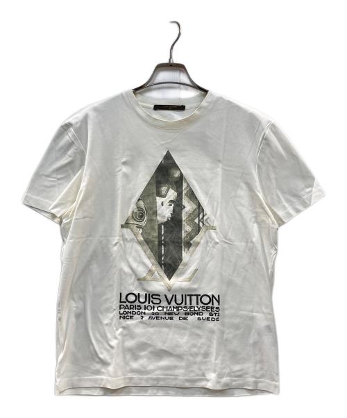 LOUIS VUITTON（ルイ ヴィトン）LOUIS VUITTON (ルイ ヴィトン) louis vuitton daimond african art t ホワイト サイズ:Sの古着・服飾アイテム