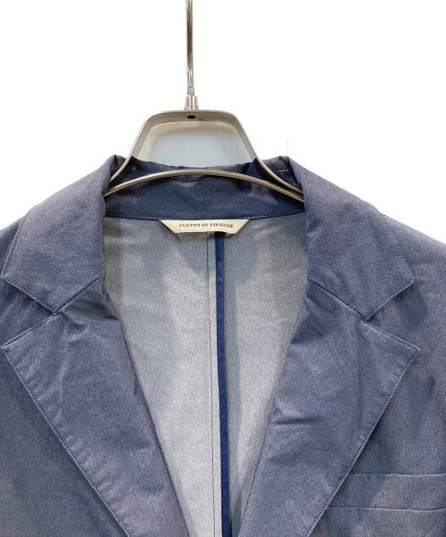 giab's（ジャヴス）giab's (ジャヴス) STROZZI テーラードジャケット ネイビー サイズ:46の古着・服飾アイテム