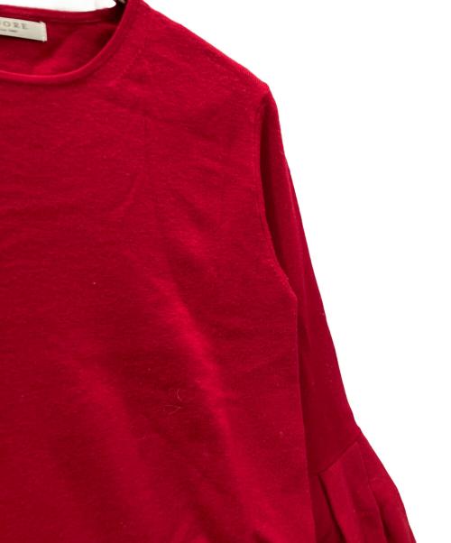 ADORE（アドーア）ADORE (アドーア) ニット レッド サイズ:38の古着・服飾アイテム