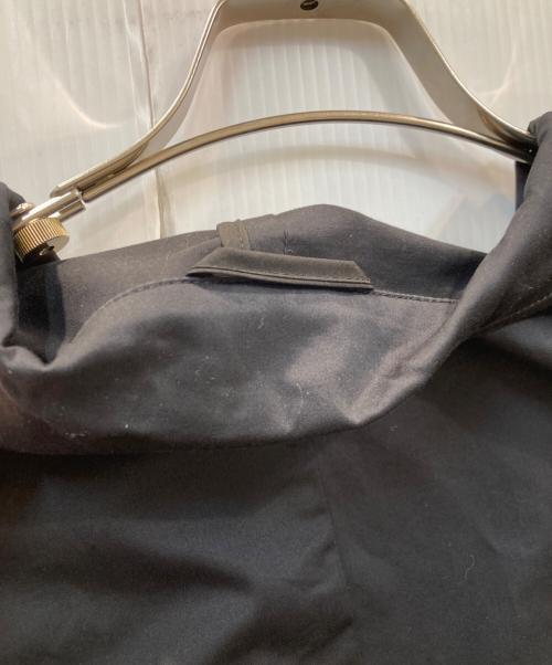 HIDE AWAYS NICOLE（ハイダウェイ二コル）HIDE AWAYS NICOLE (ハイダウェイ二コル) コットンストレッチサテンジャケット ブラック サイズ:46の古着・服飾アイテム